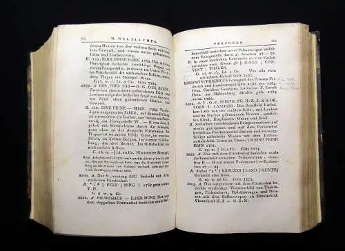 Appel´s Repertorium zur Münzkunde des Mittelalters und der neuen Zeit 3 Bd. 1824