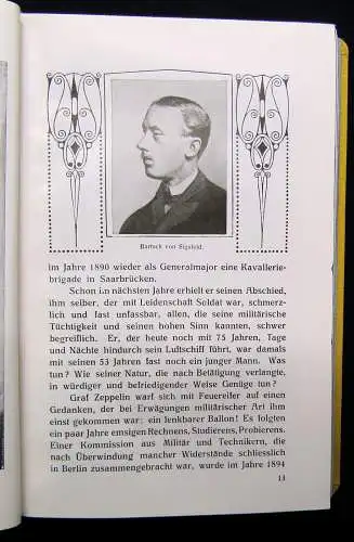 Eyb´s Delag-Führer Im Luftschiff über dem Badener Land 1913 Selten Bodo Jost