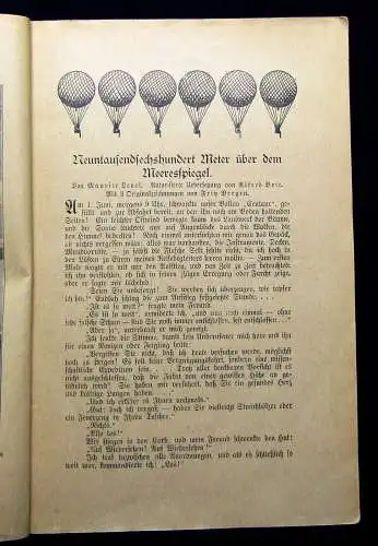 Köhler Im Luftschiff Erlebnisse und Abenteuer 1910 96 Abbildungen Zeppelin