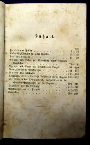 Beumer, P. F.  um 1850 Das Buch der Belohnung am