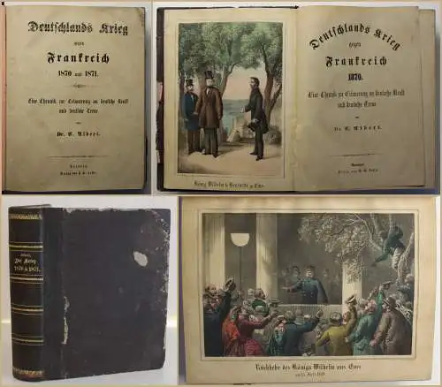 Albert Deutschlands Krieg gegen Frankreich 1870 und 1871 um 1871 Chronik sf