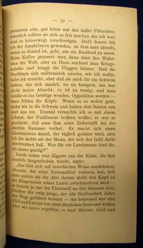 Flake Die Stadt des Hirns Roman 1919 EA Belletristik Literatur Erzählung js