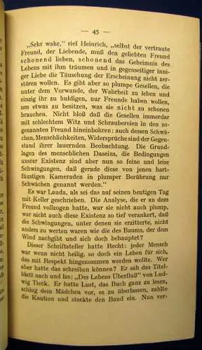 Flake Die Stadt des Hirns Roman 1919 EA Belletristik Literatur Erzählung js