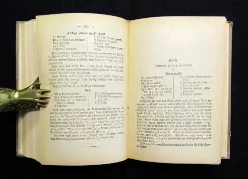 Hannemann, Elise Kochbuch 1918 Naturwissenschaft der Küche, Praxis, Rezepte