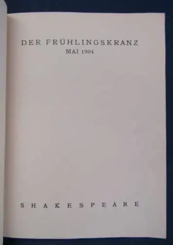 Meinke Die drei Sonettenkränze1921 Der Frühlingskranz Haus des Lebens Lyrik js