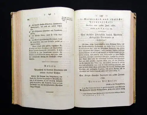 Handbuch der churfürstlichen Gesetze Dritter Band Bürgerliches Recht  1804