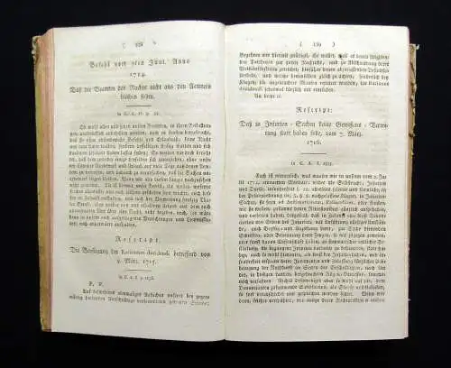 Handbuch der churfürstlichen Gesetze Siebenter Band Proces-Ordnung  1805