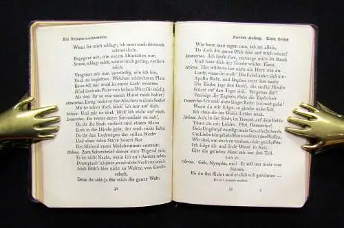 Schlegel Shakespeare Ein Sommernachtstraum und Hamlet Prinz von Dänemark 1902