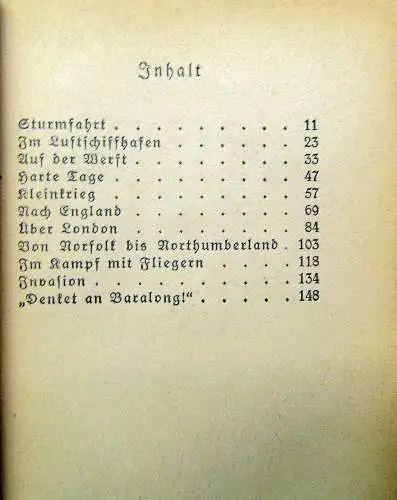 Klessel, Schulze Zeppeline über England 1916 Beigabe: Die Zeppelin-Fahrt 1928