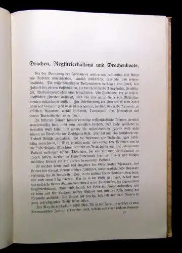 Kirchhoff Die Erschließung des Luftmeers Luftschifffahrt und Flugtechnik 1910