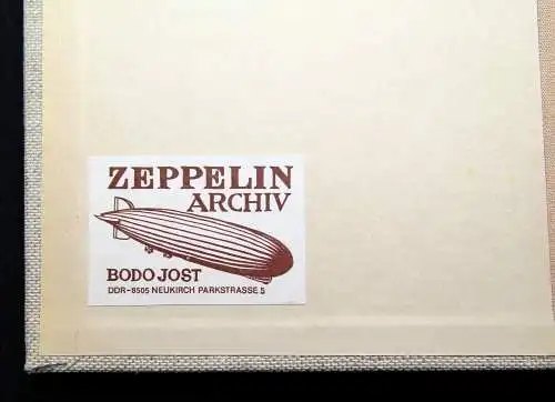 Eckener Graf Zeppelin Sein Leben nach eigenen Aufzeichnungen 1938 Bodo Jost Arch