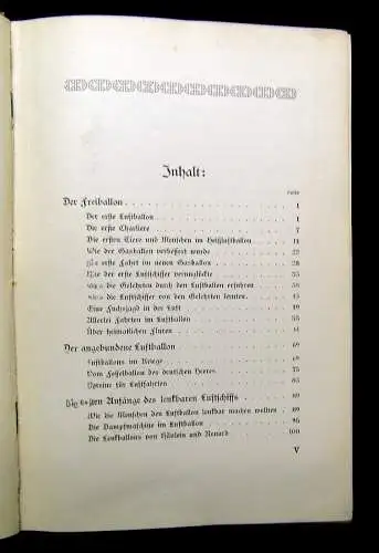 Theuermeister Vom Luftballon zum Zeppelin 1914 Archiv Bodo Jost Geschichte