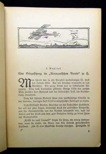 Heichen Mit Zeppelin und Flugzeug Der Krieg in den Lüften 1915 Archiv Bodo Jost