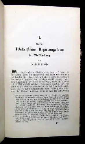 Lisch  Jahrbücher Verein für meklenburgische Geschichte Alterthumskunde 1871