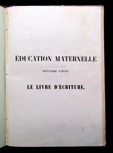 Tastu Le Livre D`Ecriture Pour Servir Aux Simples Lecons D`une Mere A Ses Enfant