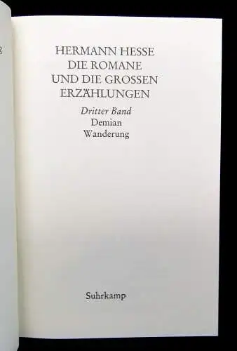 Hermann Hesse 8 Bde. mit Schuber 1943 Jubiläumsausgabe z. hundertsten Geburtstag