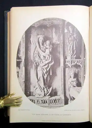 Lehfeldt Bau-und Kunstdenkmäler Thüringens Heft 8-11 in 1 Band 1891 Lichtdruck