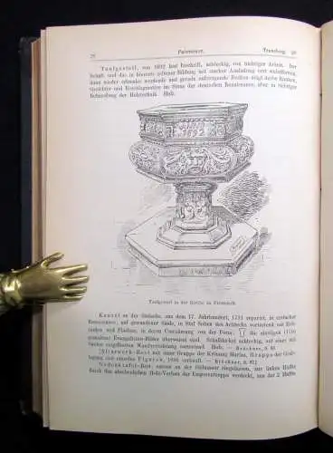 Lehfeldt Bau-und Kunstdenkmäler Thüringens Heft 8-11 in 1 Band 1891 Lichtdruck