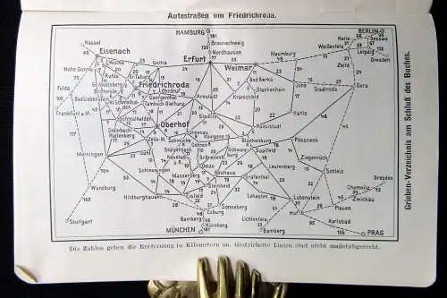 Grieben Reiseführer Band 112 Friedrichroda und Umgebung Mit 5 Karten 1933