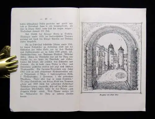 Reß Geschichte und Beschreibung der Veste Heldburg nebst Führer durch die Feste