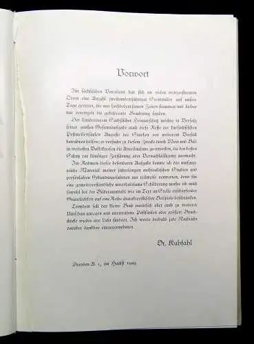 Kuhfahl Die kursächsischen Postmeilensäulen August des Starken 1930 Geschichte