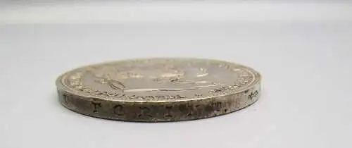 Doppelgulden (2 Gulden) Österreich 1879 mit Randschrift 900er Silber vz