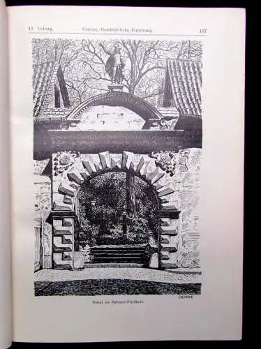 Lehfeldt; Voss Bau-und Kunstdenkmäler Thüringens 1906 42 Tafeln 84 Abb im Text