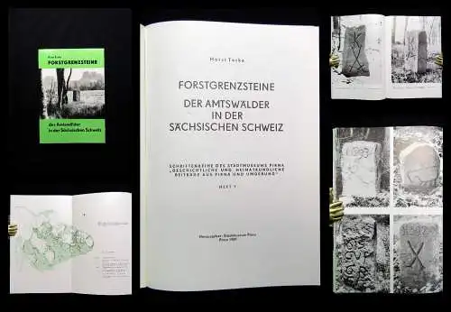 Torke Forstgrenzsteine der Amtswälder in der sächsischen Schweiz 1989 Heft 7