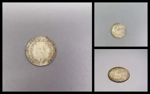 20 Kreuzer 1804 Österreich Rand mit Verzierung Silber 583er G ca.6,6g vz