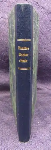 Maeterlinck Pelleas und Melisande übersetzt von George Stockhausen 1897 js