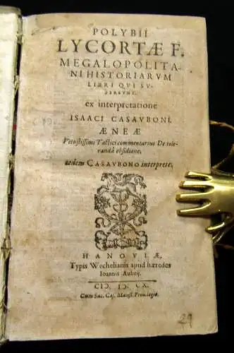 Megalopolitani Historiarum 1610 Politik, Geschichte, Literatur