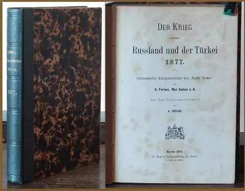 Forbes Der Krieg zwischen Russland und der Türkei 1877 Berichte Daily News