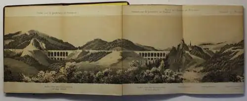 Weidmann/ Benkert Panorama des Semmerings 1873 Österreich Landschaft Reise sf