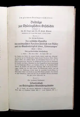 Ewald,Schmidt Walter Grundlagen und Wendepunkte der thüringischen Geschichte