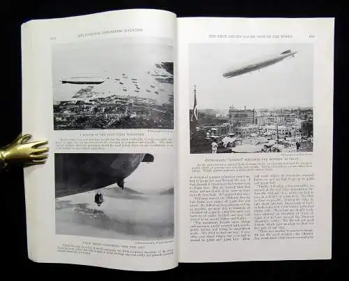 The National Geographic Magazine Juni 1930 Volume Nr. Six Spezialteil Zeppelin