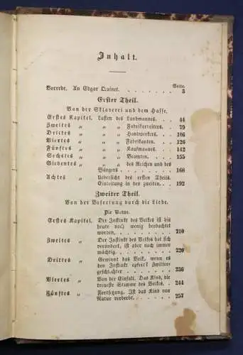 Michelet Das Volk 1846 Geschichte Handwerk Natur Gesellschaft Vaterland sf