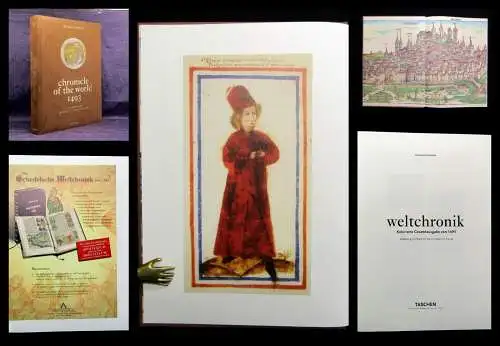 Schedel Hartmann Weltchronik Kolorierte Gesamtausgabe von 1493, Faksimile 2001