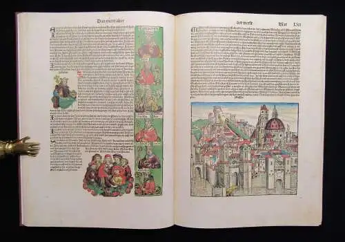 Schedel Hartmann Weltchronik Kolorierte Gesamtausgabe von 1493, Faksimile 2001