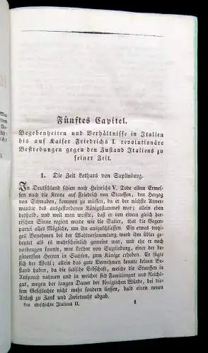 Herren Geschichte der europäischen Staaten 4 Bde. Geschichte von Italien 1829