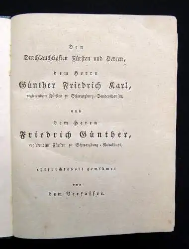 Hesse Hoffmann Thüringisches Taschenbuch 2.Bändchen 1819