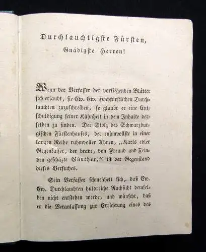 Hesse Hoffmann Thüringisches Taschenbuch 2.Bändchen 1819