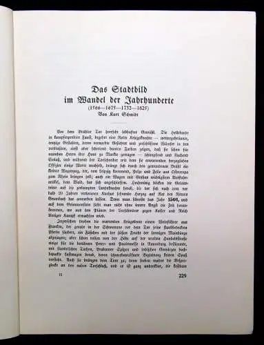 Schmidt Gotha Das Buch einer deutschen Stadt Heft 4 Gotha in der Neuzeit II 1930