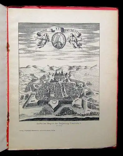 Schmidt Gotha Das Buch einer deutschen Stadt Gotha in der Neuzeit Heft 3 1928