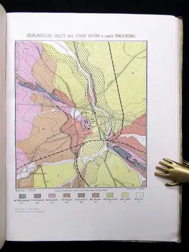 Schmidt Gotha Das Buch einer deutschen Stadt Heft 1 1927 Landeskunde Ortskunde