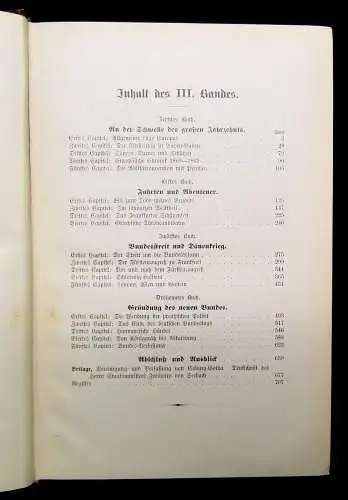 Ernst II. Aus meinem Leben und aus meiner Zeit 3 Bde 1889 Geschichte Literatur