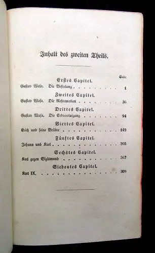 Geijer Geschichte der europäischen Staaten Geschichte Schwedens 2. Bd 1834