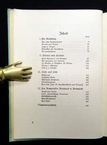 Gabelentz Wartburgschicksal Aus dem Leben eines deutschen Romantikers 1934 Lyrik