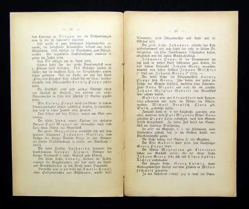 Gutbier Beiträge zur Häuser-Chronik der Stadt Langensalza 1909 Geschichte 3+1