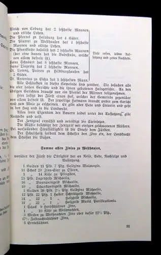 Biessmann Das fürstlich-sächsische Amt für Heldburg 1936 Geschichte Gesellschaft