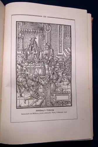 Langenscheidt Sammlung kulturgesch. Werke Helbing-Bauer Die Tortur 1925 OA mb